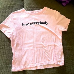 Forever 21 small T-shirt. Super cute mid drift style